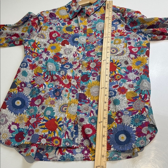 Liberty of London Floral Button-Up Shirt Size Small - Picture 5 of 6